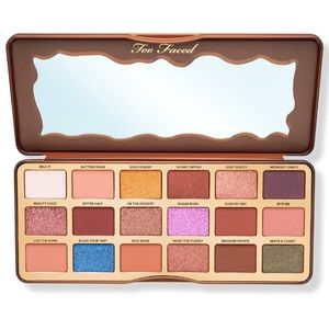 Too Faced Better Than Chocolate Cocoa-Infused Eye Shadow Palette NEW